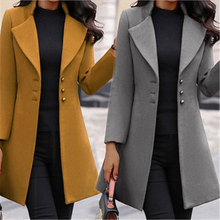 Load image into Gallery viewer, Women Woolen Coat
