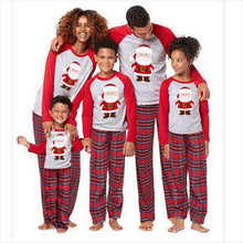 Load image into Gallery viewer, Cute Santa Claus Long-Sleeved Pajamas Set
