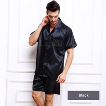 Load image into Gallery viewer, Men&#39;s Silk Nightwear Pajama Set
