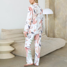 Load image into Gallery viewer, Pure Cotton Autumn Print Full Sleeve Pajamas Set
