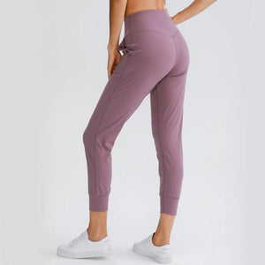 High Waist With Pocket Loose Joggers