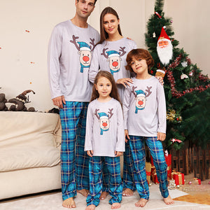 Reindeer Holiday Christmas Family Pajamas