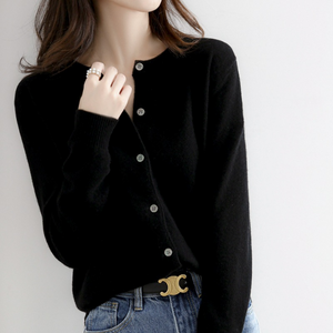 O Neck Cashmere Winter Cardigan