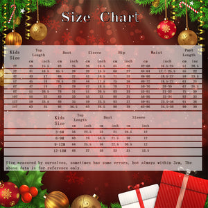 Santa Claus Print Pajamas Sets