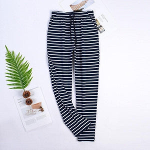 Men Striped Cotton Pajamas