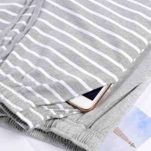 Men Striped Cotton Pajamas