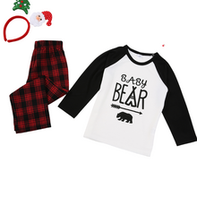 Load image into Gallery viewer, White Bear Matching Family Pajama Set
