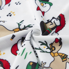 Load image into Gallery viewer, White Santa Matching Family Pajamas
