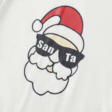 Load image into Gallery viewer, White Santa Matching Family Pajamas
