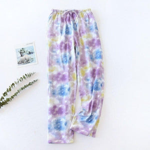 Women Tie & Dye Sleep Pajamas