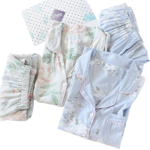 Floral Printed Pajamas Set