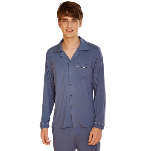 Men Long Sleeve Pajama Set