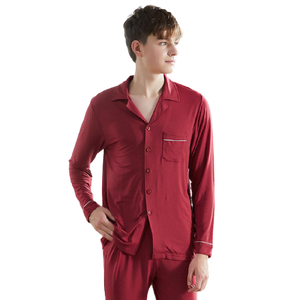 Men Long Sleeve Pajama Set